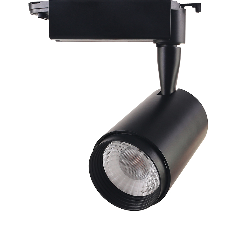Praktisk COB-spot light-spårmontering led-spårlampa med förarlåda